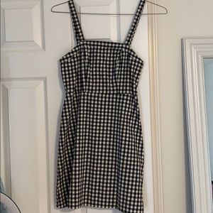 Gingham Black & White dress